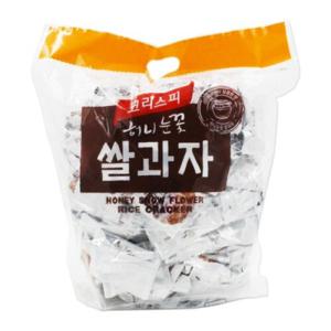 허니눈꽃쌀과자 920g 오성물산 고소 간식 바삭 스낵