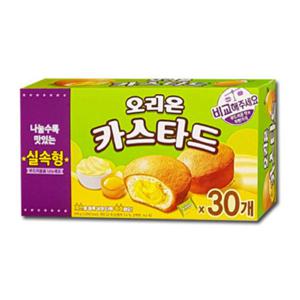 오리온 카스타드 실속형 대용량 30개입 690gx6개 오리온 오리온 오리온 카스타드 실속형 대용량 30개입 690g