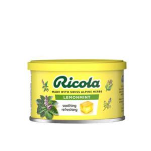 리콜라 스위스 드럼 캔디 100g 24개 (레몬민트) 허브캔디 Ricola 목캔디