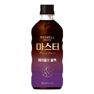 맥스웰하우스 마스터 헤이즐넛 블랙 500ml (20페트)