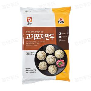 사조오양 고기 포자만두 180g (PC방 간식 야식 전자레인지 간편조리)