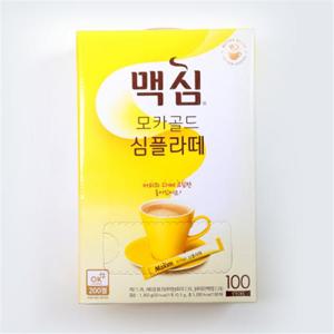 맥심모카골드심플라떼 (10.5g X 100개입)