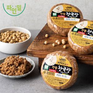 [전통식품인증] 국산콩100% 청국장 160g x 6개 (비닐포장)