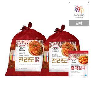 종가 종가집 전라도식 포기김치 10.4kg+총각김치 400g