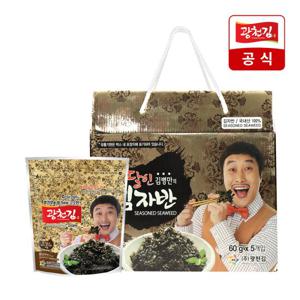 광천김 달인 김자반 60g x 5봉 선물세트