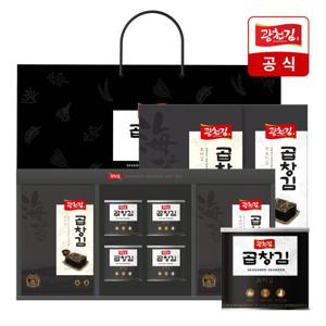 [광천김] 곱창 캔김30g 4캔 + 곱창 전장김18g 10봉(곱창김세트)