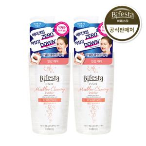 비페스타 순한 미셀라 클렌징 워터 센시티브 400ml 2개