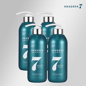 헤드스파7 탈모기능성 썬트리샴푸 (500ml 4병)