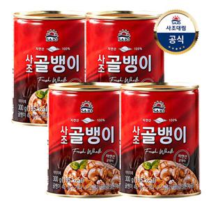 [사조대림] 자연산골뱅이 300g x4개