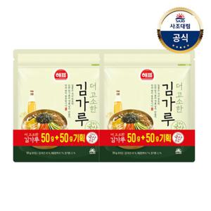 [사조대림] 해표 더 고소한 김가루(50g+50g) x2개