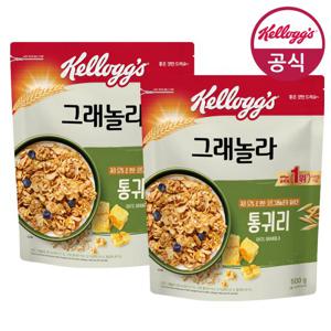 켈로그 통귀리 그래놀라 500g x 2개