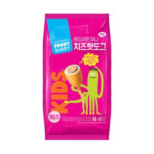 푸디버디 부드러운 미니 치즈핫도그 300g (50g X 6개)