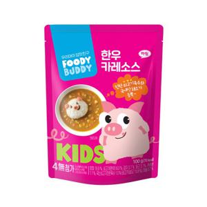 푸디버디 한우 카레소스 100g 1개