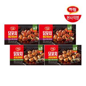 하림 닭꼬치 150g 숯불갈비맛 2개+매운양념맛 2개