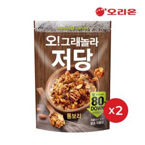 [오리온] 마켓오 오 그래놀라 저당 통보리(360g) x 2개