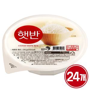 CJ 햇반 210g 24개 / 즉석밥