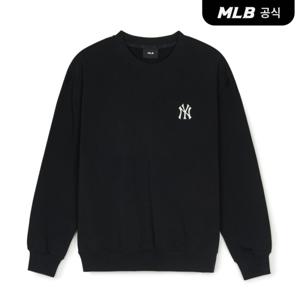 [MLB공식] 클래식 모노그램 빅럭스 맨투맨 NY (Black)