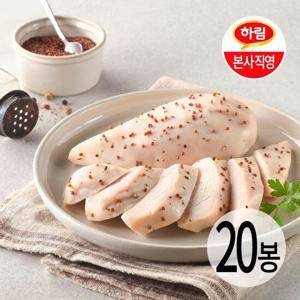 하림이닭 닭가슴살 퀴노아페퍼 115g 20팩