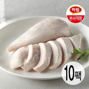 하림이닭 100% 닭가슴살 100g 10팩