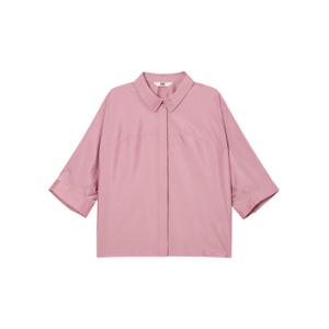 닥스 여성 24FW 핑크 뒤 이밴딩 볼륨 7부소매 아우터형셔츠(블루종 st.) DLSH4CE71P2