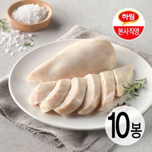 하림이닭 닭가슴살 오리지널 100g 10팩