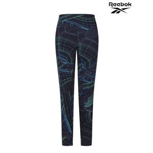 [리복]Reebok 여성 네이비 트레이닝 TS 럭스 퍼폼 레깅스 REPA1F345N2