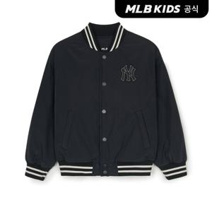 [MLB키즈]25SS 스트릿 바시티 코튼나일론 패딩점퍼 NY (Black)7AJPV0351-50BKS