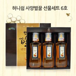 [강원양봉] 허니쉼 사양벌꿀 선물세트6호 (500gx3통)