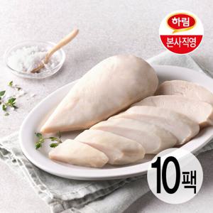 하림 수비드 닭가슴살 오리지널 100g 10팩