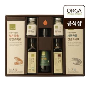 [올가] 천연조미료 혼합선물세트 1호 (1box) / 추석 명절