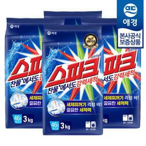 [애경]스파크 세탁세제 리필 3kg x4개