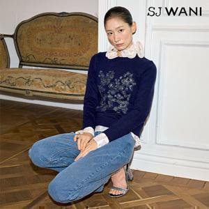 SJ와니 플라워 글리터 풀오버1종 [런칭 가격 99,900원]