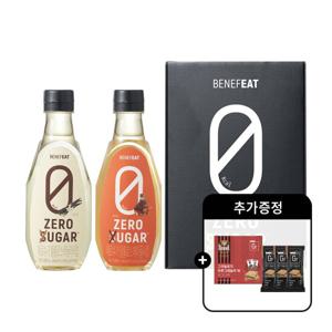 베네핏 제로슈가 알룰로스 바닐라 시럽 540g + 메이플 시럽 540g 선물세트