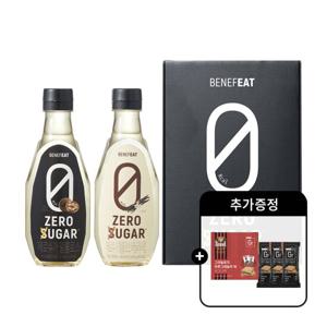 베네핏 제로슈가 알룰로스 오리지널 540g + 바닐라 시럽 540g 선물세트