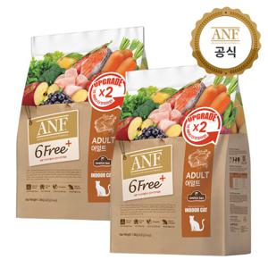 [선착순 50개 원플원] ANF 식스프리플러스 고양이사료 어덜트 1.6kg +(F)