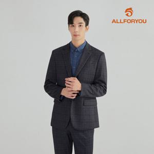 [올포유] [모델착장] 남성 셋업 체크 자켓 AGKKL7421-195