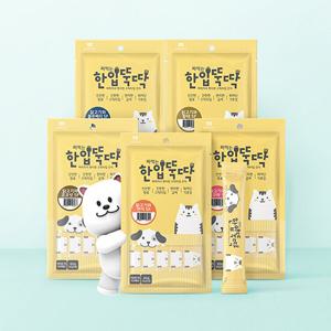 짜먹는 한입뚝딱 국산 간식 파우치 (60gx20P) 100P 모음