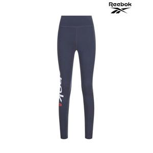 [리복]Reebok 여성 네이비 클래식 리니어 로고 레깅스 REPA1F323N2