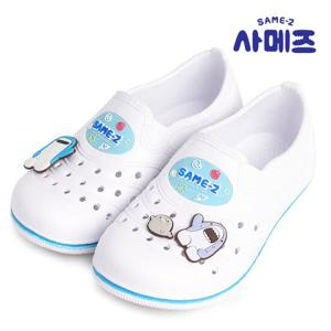 사메즈 미끄럼 방지 실내화_블루