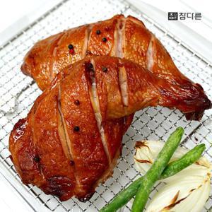 참다른 훈제 점보 통 닭다리 치킨 250g x 6팩 (머스타드 소스 6팩 추가 증정)