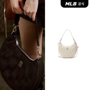 [MLB공식] 클래식 모노그램 엠보 크로스형 호보백 (2COLOR)