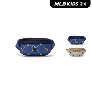 [MLB키즈 공식] 25N 다이아 모노그램 모노베어 배색 힙색 (2color) 7AHSC015N