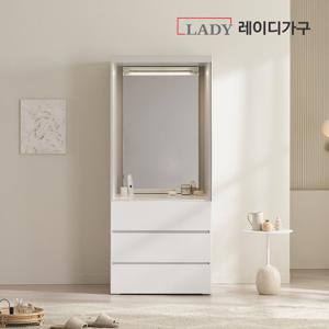 레이디가구 [착불] 레이디가구 빈트 수납 시스템 터치 옷장 800 서랍 파우더장