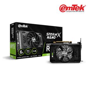 이엠텍 이엠텍 지포스 RTX 3050 STORM X NANO D6 6GB (정품) 그래픽카드 VGA