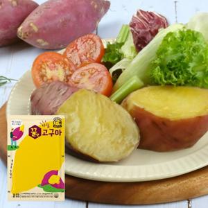 실온보관 찐고구마(통) 1kg(120gx9팩)