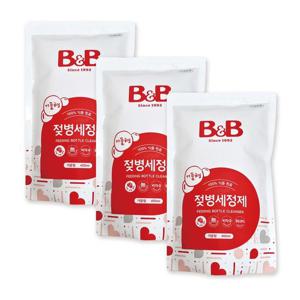 비앤비 젖병세정제 거품형 리필 400ml X 3개