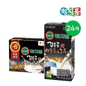 갤러리아_정식품 베지밀 검은콩 아몬드와 호두두유 190ml 24팩