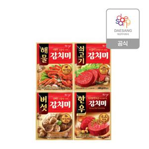 청정원 감치미(해물/쇠고기/버섯/한우) 300g 4종 3개 골라담기