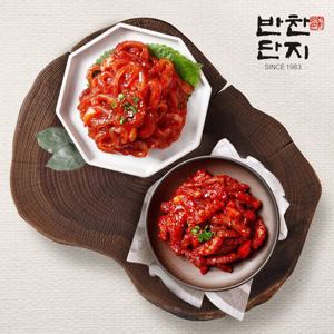 [반찬단지] 오징어젓1Kg + 낙지젓 500g