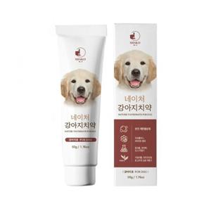 생활모음 샤코 네이처 강아지 치약 50g (닭고기향)